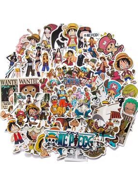 2/$10  22 Piece One Piece Anime Sticker Set
